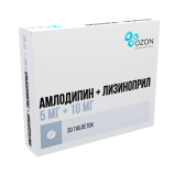 Амлодипин + Лизиноприл