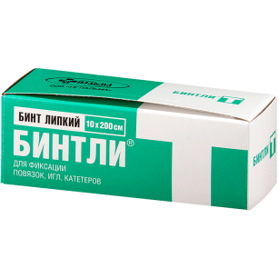 Бинт липкий на полотне нетканом проницаемый Бинтли-Т 10х200см купить по цене 139 руб в интернет аптеке в Ижевске