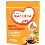 Каша Малютка мол овсяная/смесь фруктов