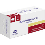 Ивабрадин Канон 7.5 мг