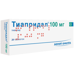 Тиапридал отзывы. Тиапридал 100мг 20 таб. Тиапридал 200 мг. Тиапридал таблетки Санофи. Тиапридал 100 мг.